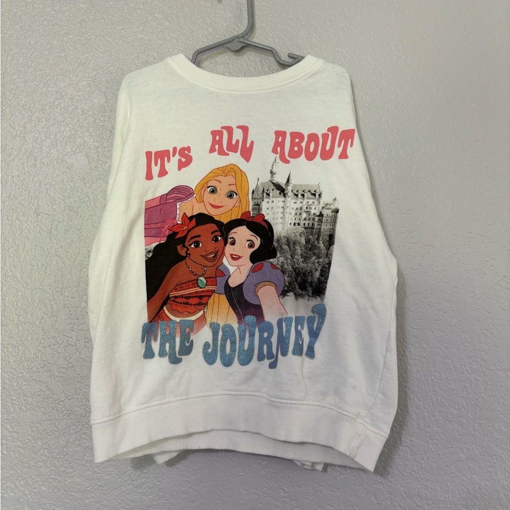 Lefties Kids White Princesses Graphic Sweatshirt